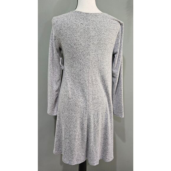 Old Navy Women's Extra Small Gray Long Sleeve Knit Swing Dress NWT - Picture 7 of 7